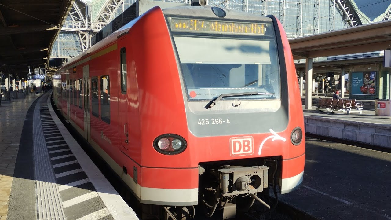 [S-Bahn Rhein-Neckar] Ansagen SüdwestExpress (SE14) | Frankfurt Hbf - Bodenheim (BR425 Version)