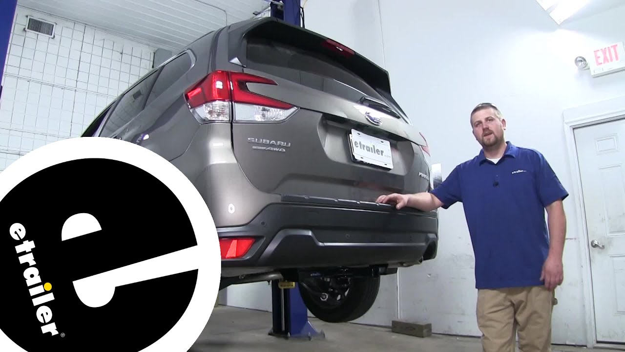 etrailer | Install: Curt Trailer Hitch Receiver on a 2019 Subaru Forester
