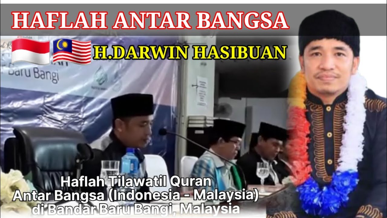 MAJELIS BERGEMURUH !!! H.DARWIN HASIBUAN HAFLAH ANTAR BANGSA DI MALAYSIA