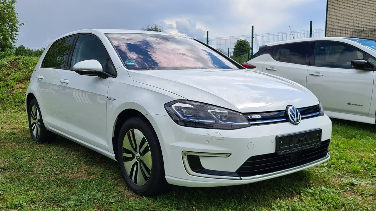 VW E-Golf 2018 35.8 kwh. Первый в г. Псков. Полностью электрический. Часть 1. Первые впечатления.