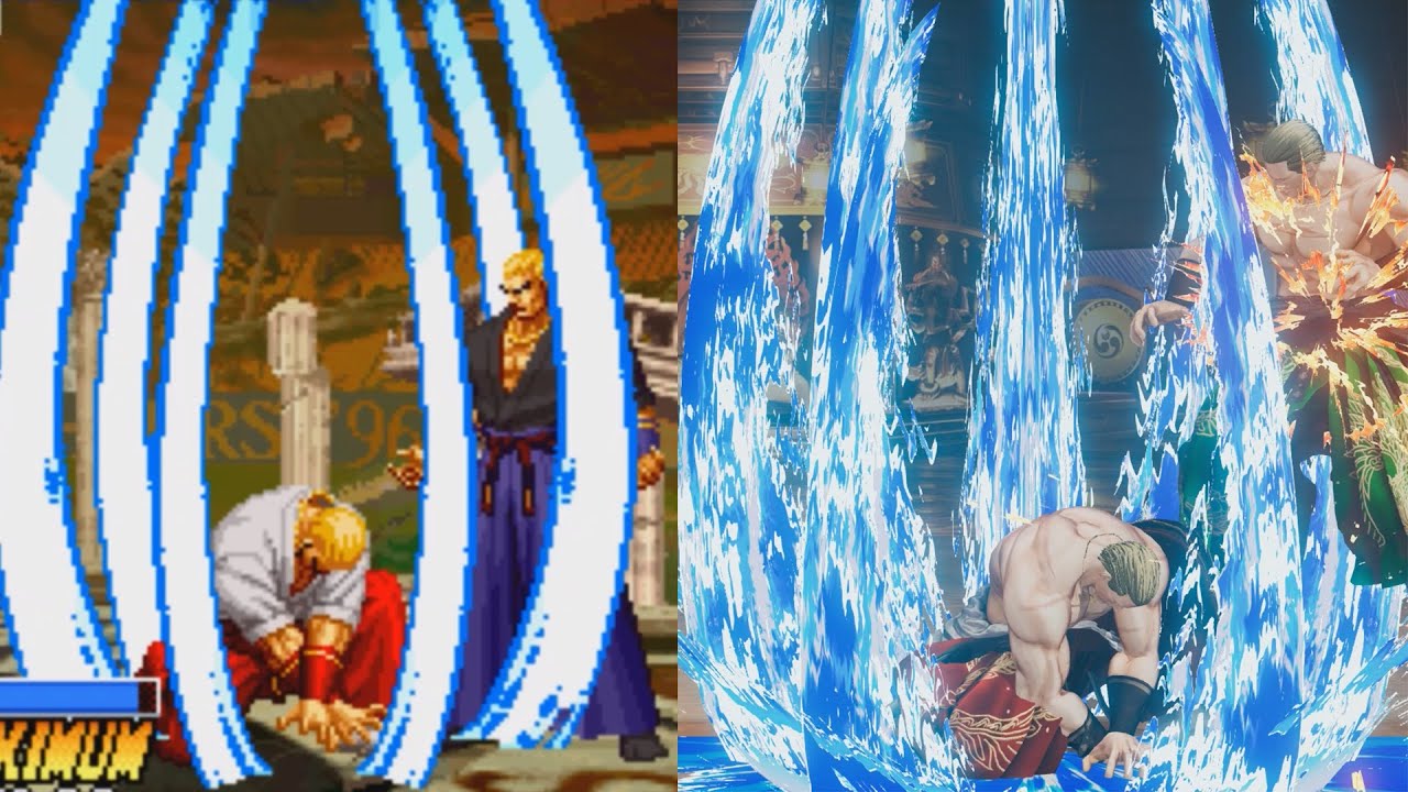 【拳皇KOF】【吉斯&middot;霍华德】史上最全超必殺技能合集戰鬥展示，拳皇中的吉斯和鐵拳中的吉斯，您認爲那個更强？最喜歡那個版本的吉斯呢？