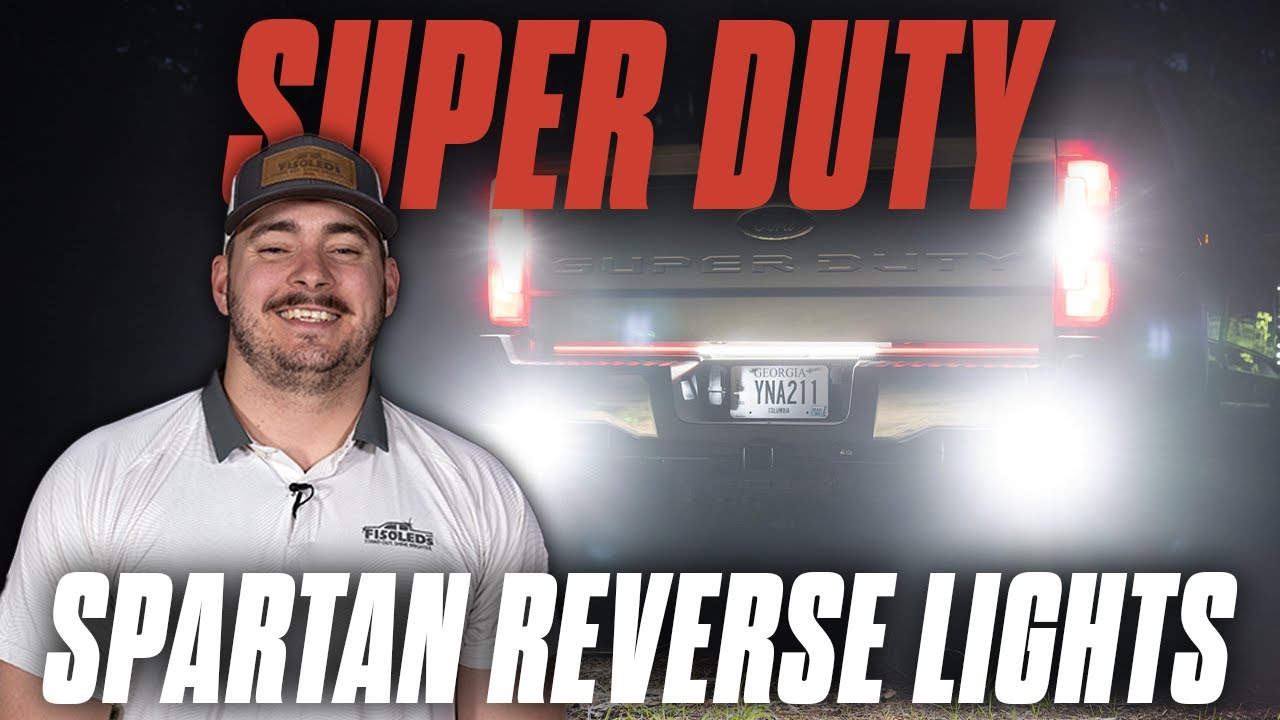2023+ Super Duty Spartan Reverse Light Installation