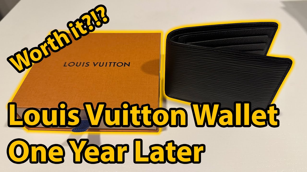 Обзор тонкого кошелька Louis Vuitton за 1 год | Насколько хорош роскошный кошелек за 600 долларов?