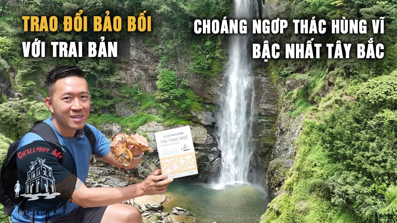 Phi vụ đổi gà nướng ở thác Háng Đề Chơ, Yên Bái