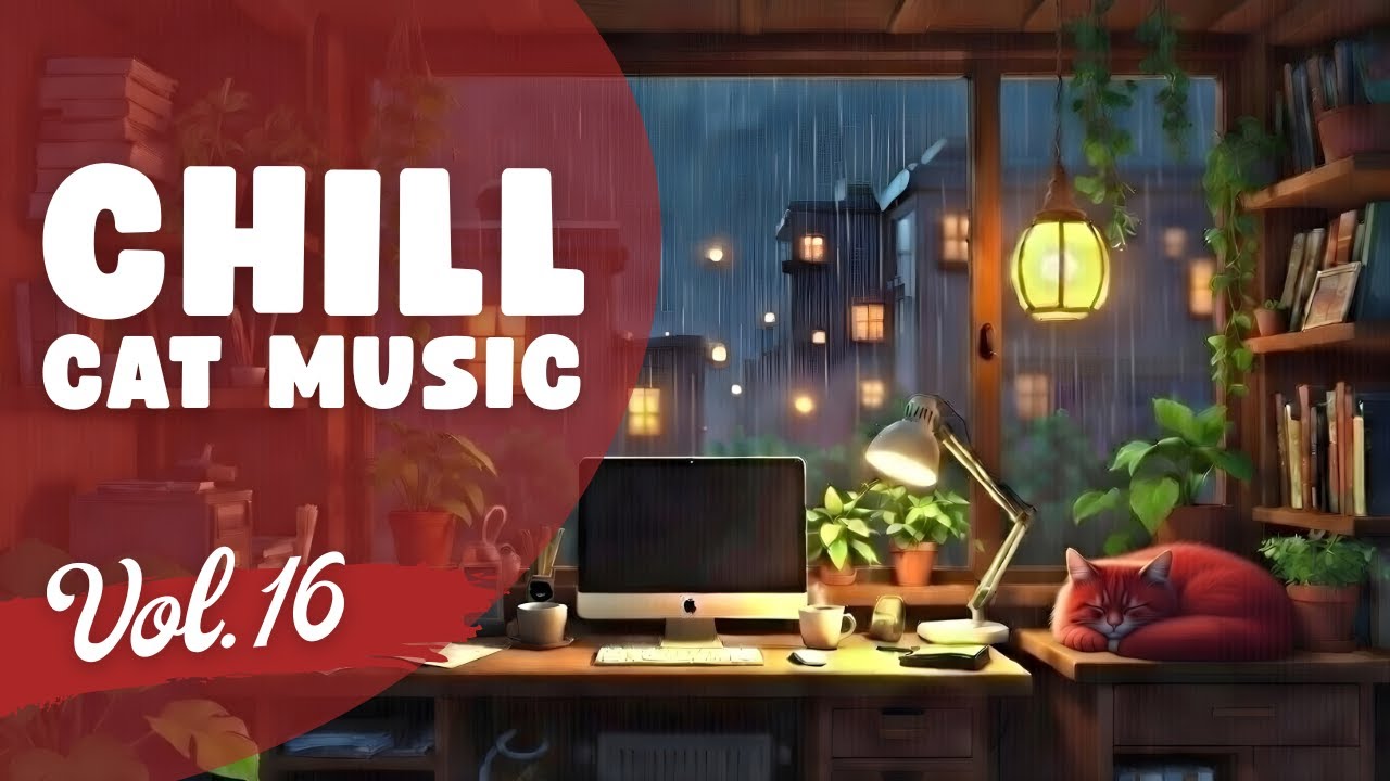 Chill Cat Music Vol.16 | Smooth Lo-Fi & Chillhop | Focus, Coding & Reading