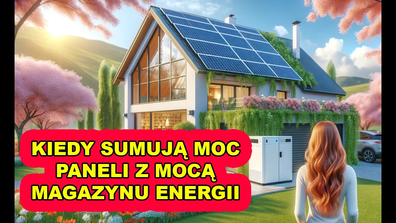 Kiedy sumują mocy paneli z mocą falownika i magazynu energii