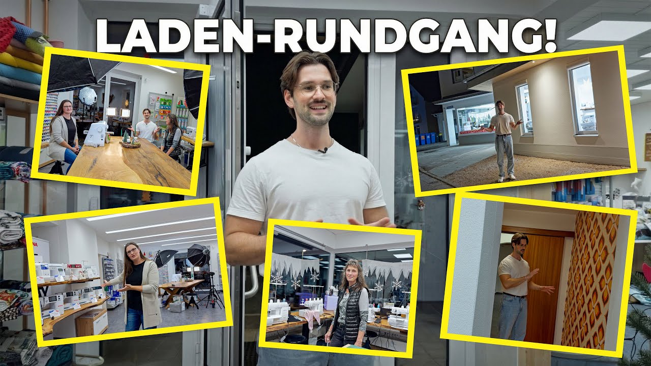 Mehr Platz für Kreativität – mehr Maschinen & mehr Zubehör – unser Nähmaschinenhaus Schaarschuh