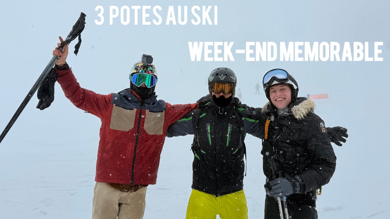 Les sudistes au ski ;) week-end de folie