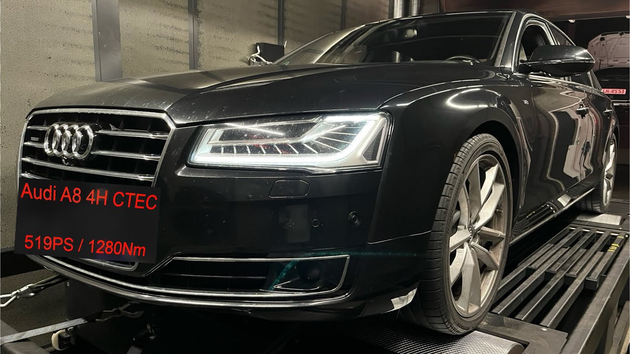 Audi A8 4.2 TDi 519 PS 1280 NM Lade-Druck Performance CDSB CTEC Chiptuning WinOLS
