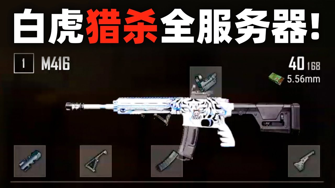 白虎猎杀全服务器！PUBG单排全局解说