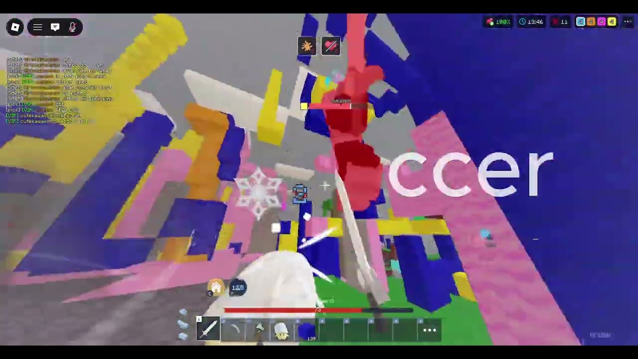 False banned(Roblox Bedwars Montage)