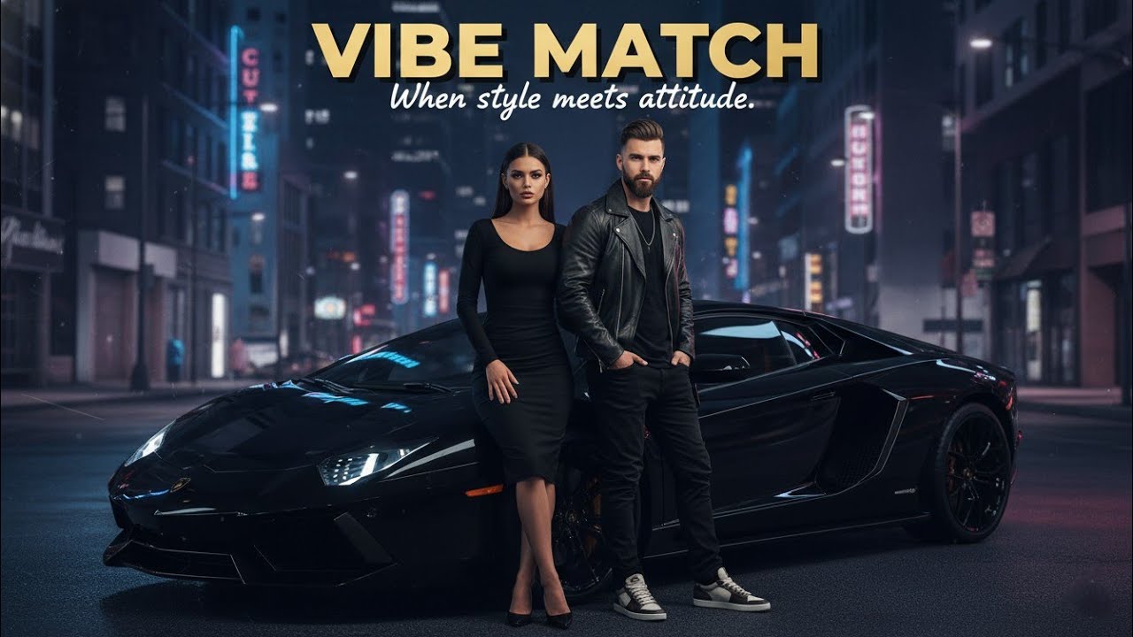 VIBE MATCH || AI Punjabi–Hindi swag style || Modern beats, catchy hook aur cool attitude ke saath