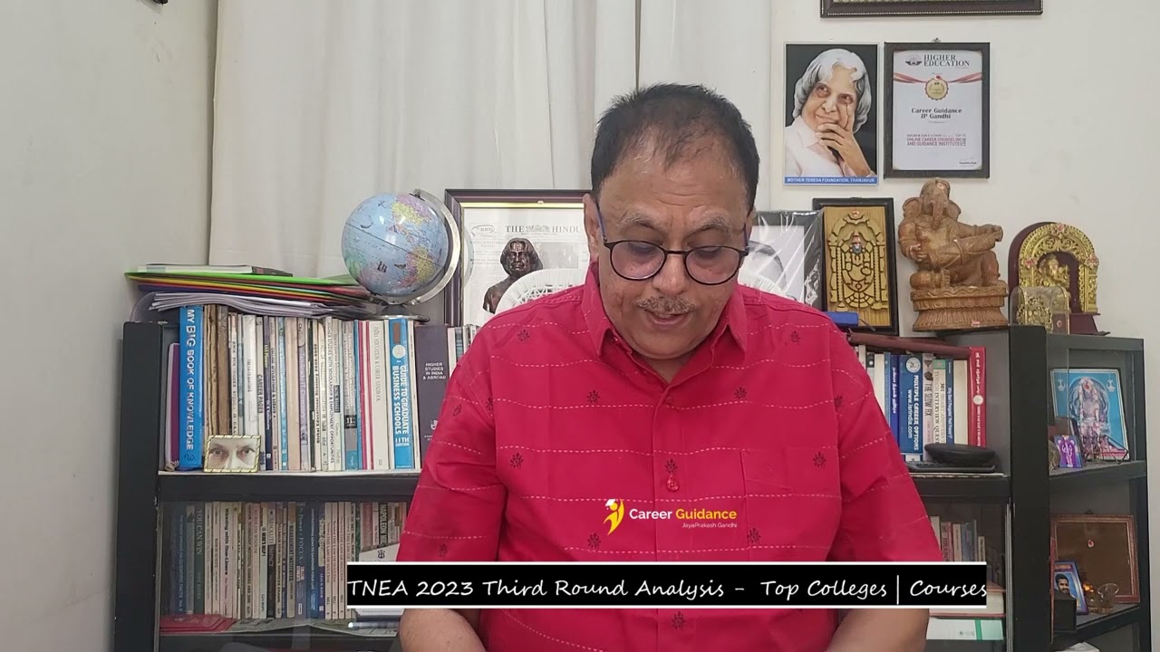 TNEA 2023 Third Round Analysis | Top Colleges and Courses | Career Guidance
