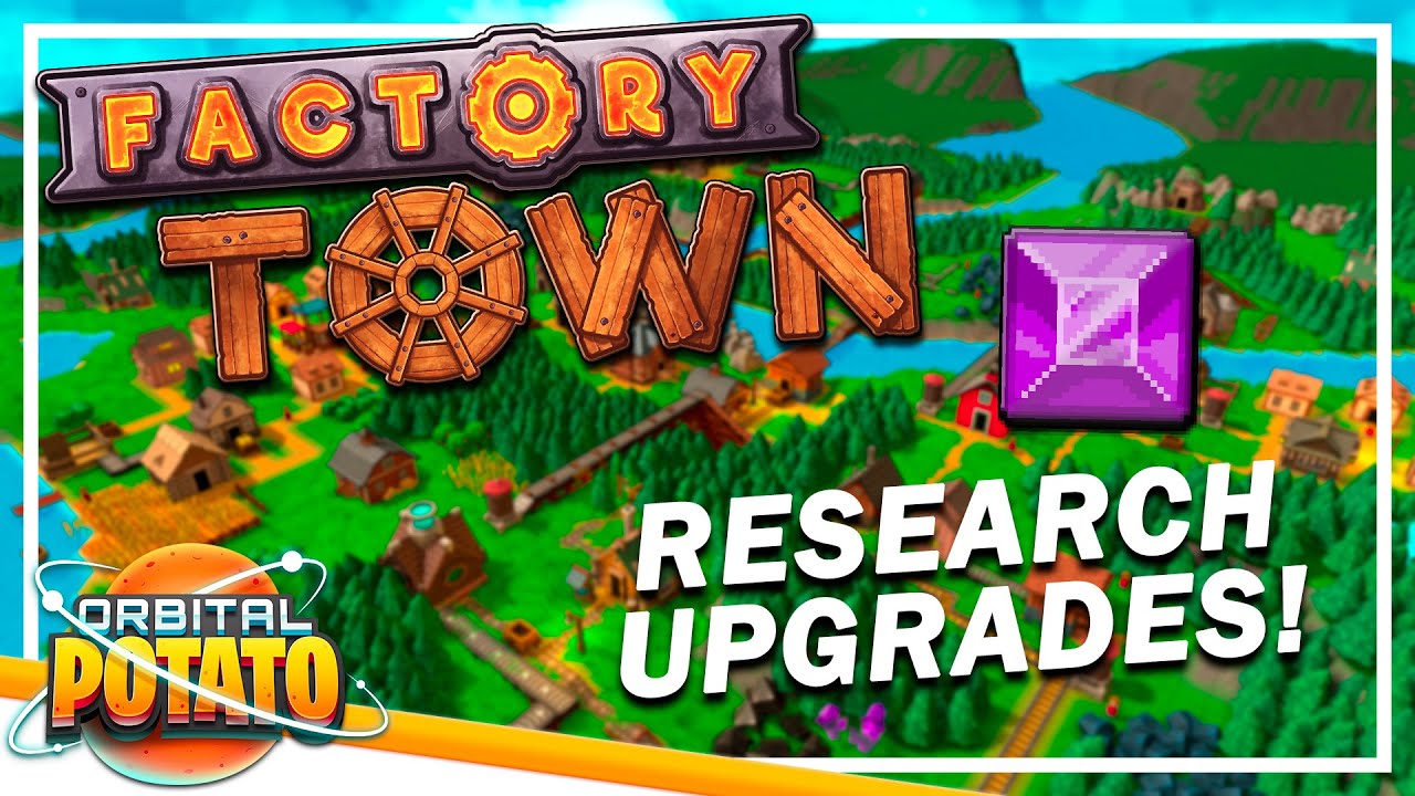 Апгрейды исследований!! &mdash; Factory Town &mdash; ПОЛНАЯ ВЕРСИЯ &mdash; Игра про автоматизацию &mdash; Эпизод №11