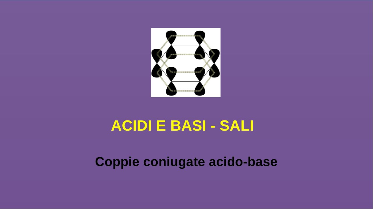 Acidi e basi- 3 (coppie coniugate acido-base)
