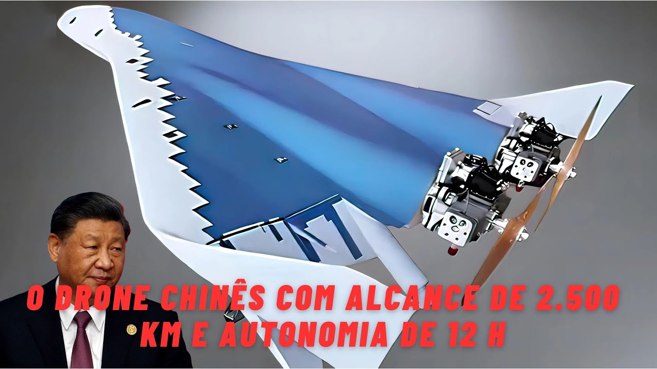 PD-2900: O Dron&atilde;o Chin&ecirc;s com Pintura de Ca&ccedil;a e Alcance Surpreendente. #PD2900 #DroneChin&ecirc;s