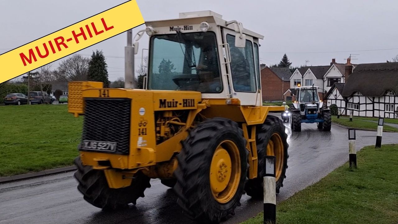 6-цилиндровый двигатель для тракторов MUIR-HILL 4X4 101 - 121 - 131 - 141