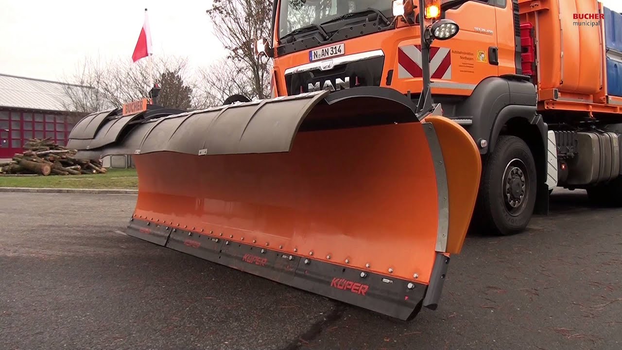 Bucher Municipal - Highway telescopic snow plough Bucher TE90X