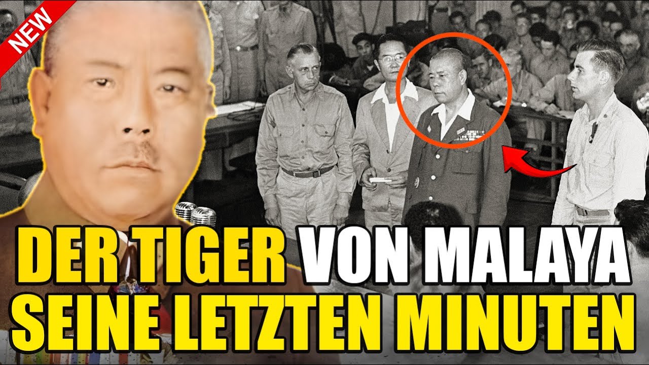 Letzte Minuten von Tomoyuki Yamashita &ndash; Der gefallene &bdquo;Tiger von Malaya&ldquo;