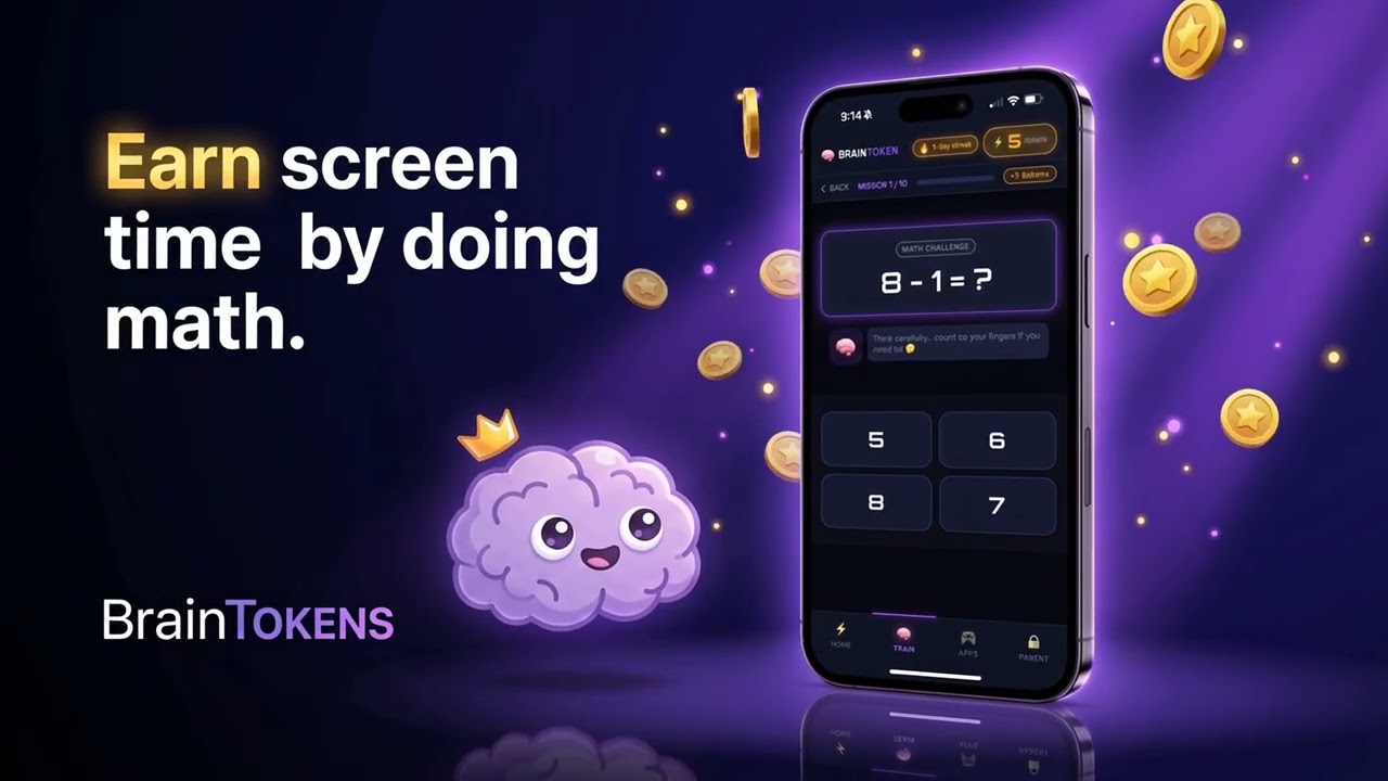 Brain Tokens Let your child earn Screen Time!