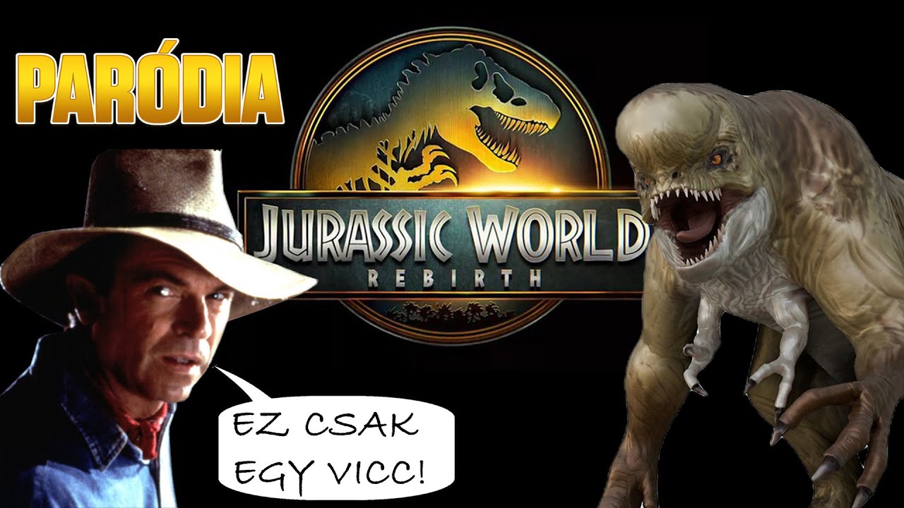 Jurassic World: Újjászületés - Trailer - [ PARÓDIA! ]