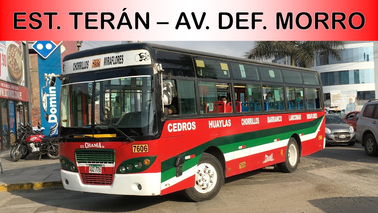 Circulación de Buses #3: Estación Terán - Av. Defensores del Morro