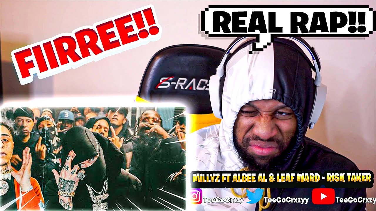 THIS A REAL LINEUP!! Millyz ft. Albee Al & Leaf Ward - Risk Takers (Official Video) (REACTION)