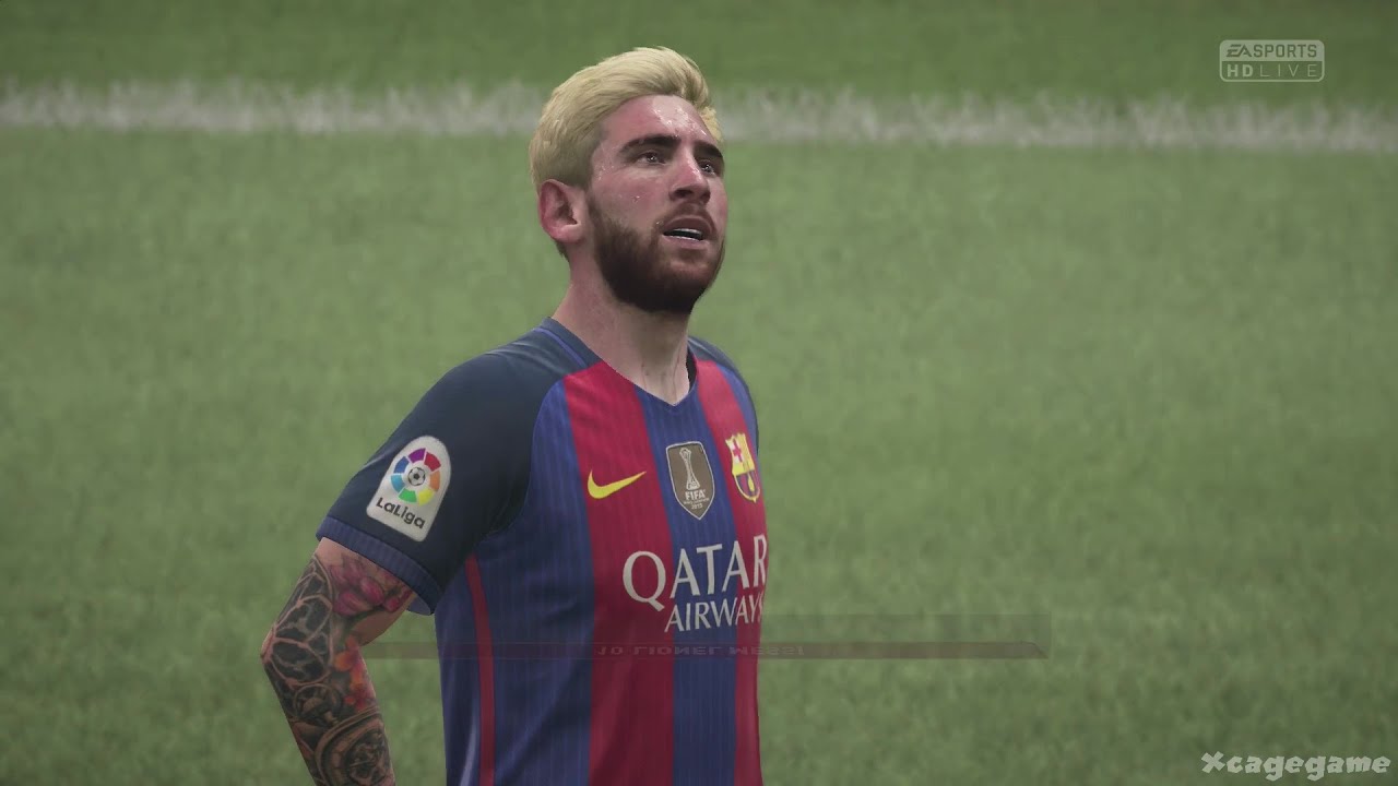FIFA 17 FC Barcelona vs FC Sevilla  - La Liga Full Gameplay