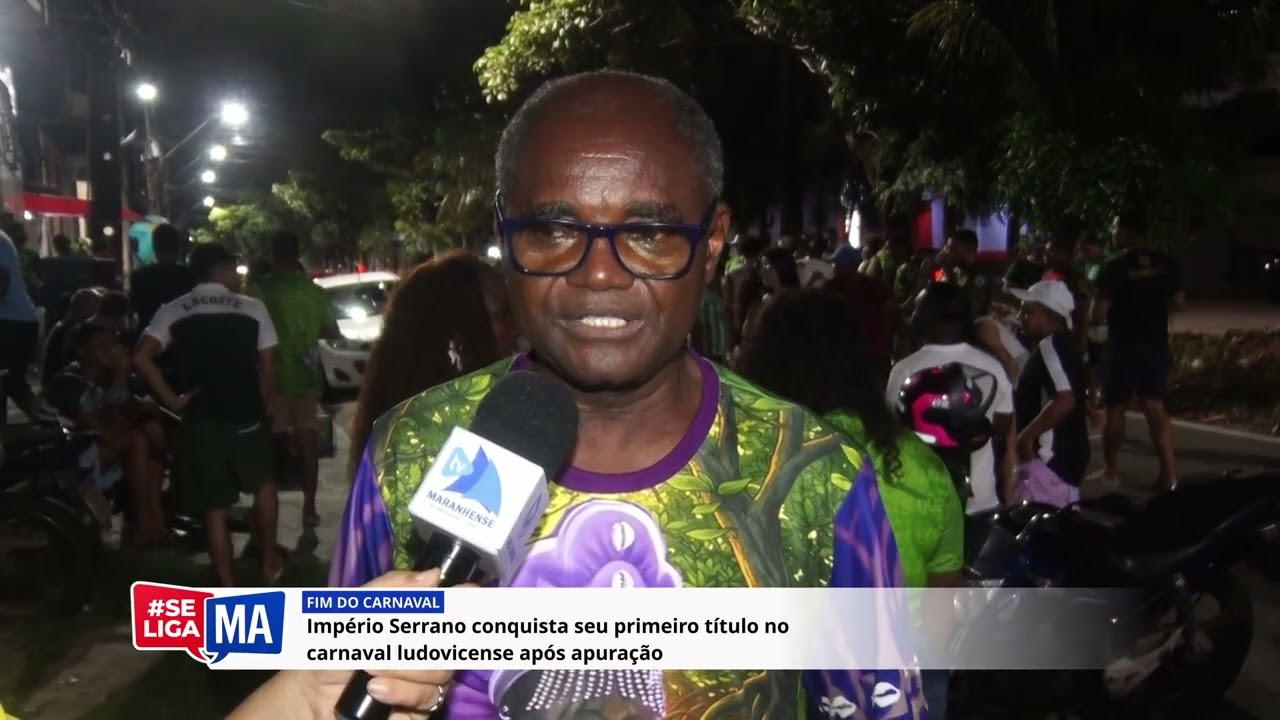 IMPÉRIO SERRANO É CAMPEÃ DO CARNAVAL 2026 EM SÃO LUÍS 🏆🎭