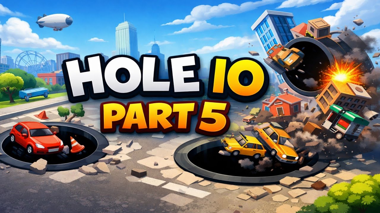 Most Underrated And Most Satisfying Game Available On Playstore. Hole IO Gameplay Video.