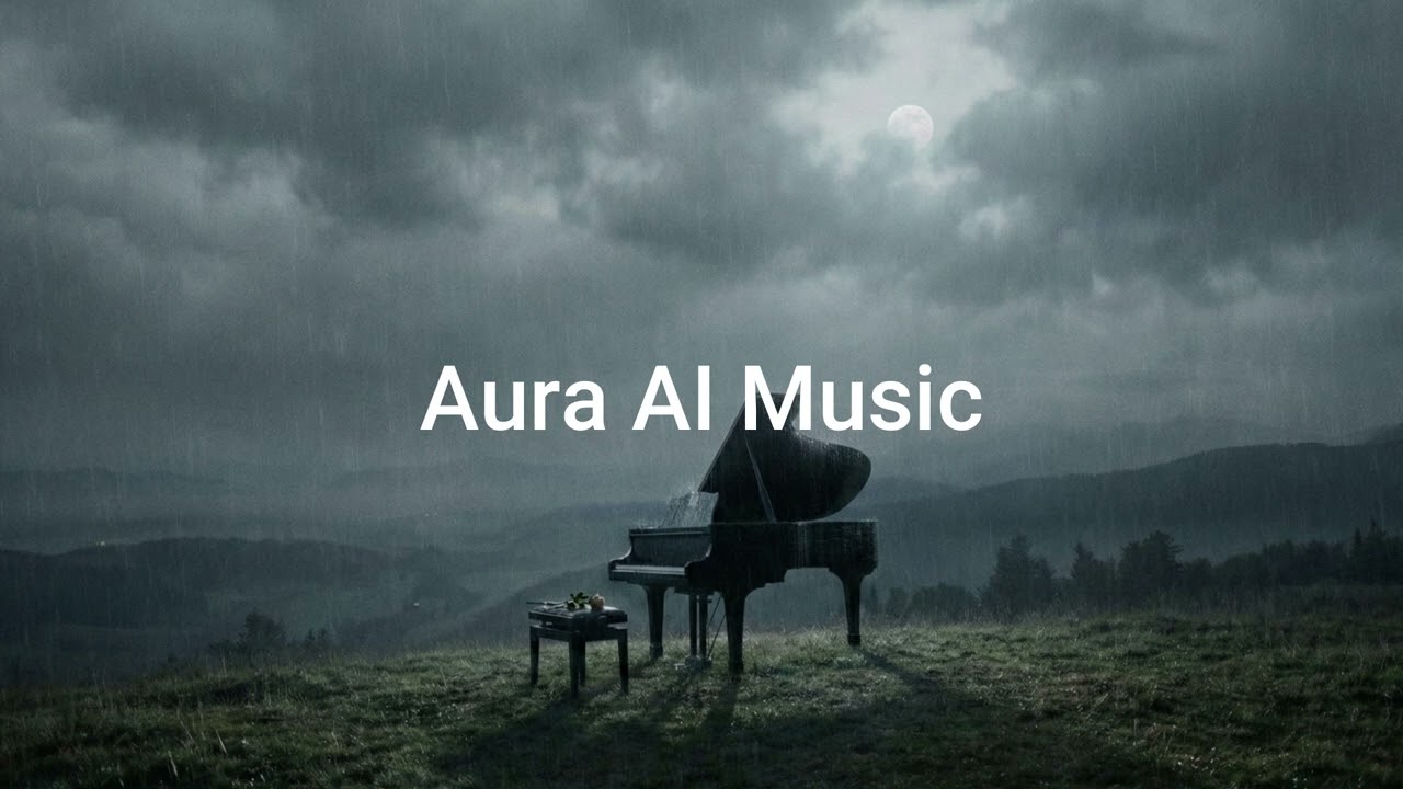 Falling Moonlight - Gentle Piano & Nature Ambience for Peaceful Rest