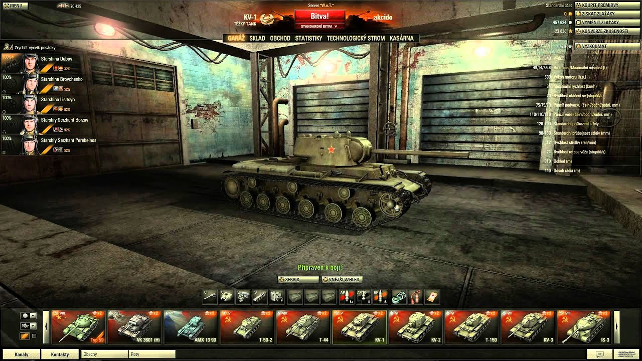 World of Tanks CZ (13.d&iacute;l) - KV-1