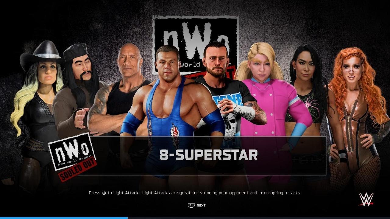 WWE 2K25 GPW women’s title number 1 contender 8-way elimination match