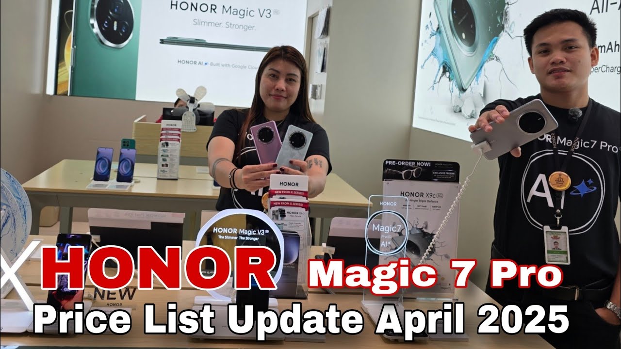 Honor Magic 7 Pro Price List Update April 2025, Honor X8c, Honor 200 Series, Honor X9c, Pad Series