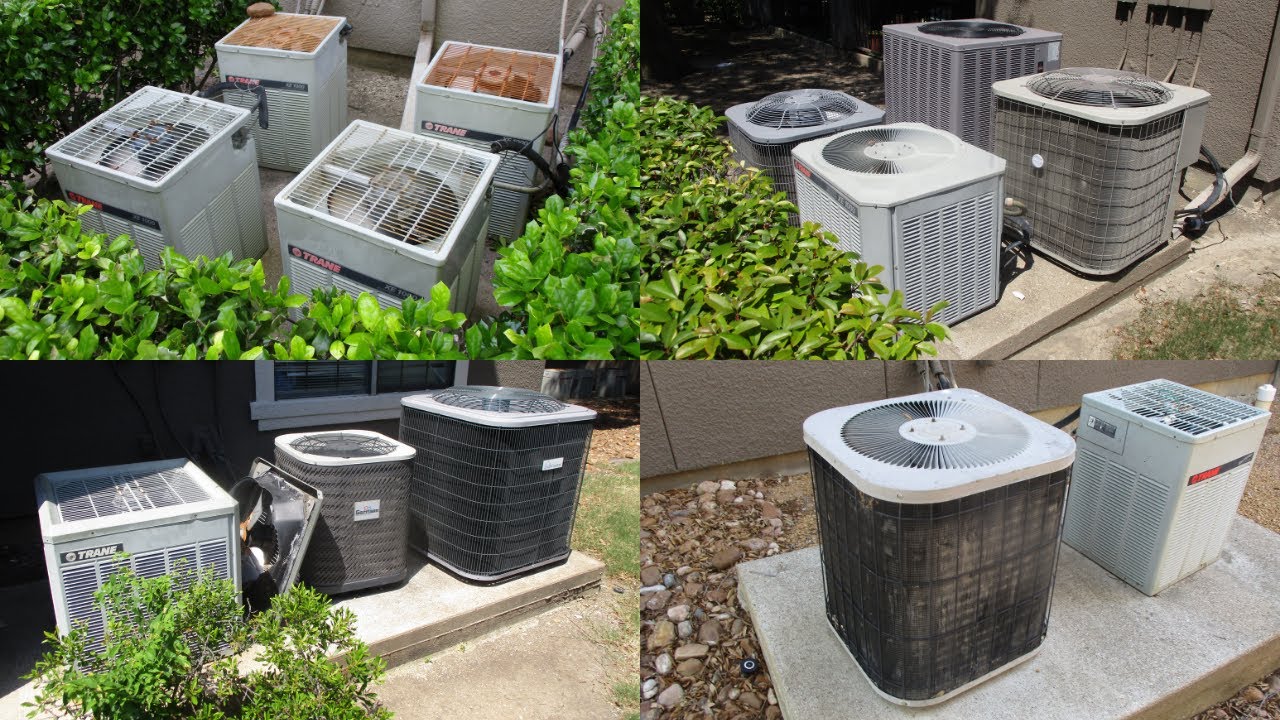 Air Conditioner Heaven | Several Trane XB and XE1000 Air Conditioners &  Much More (Most Running)