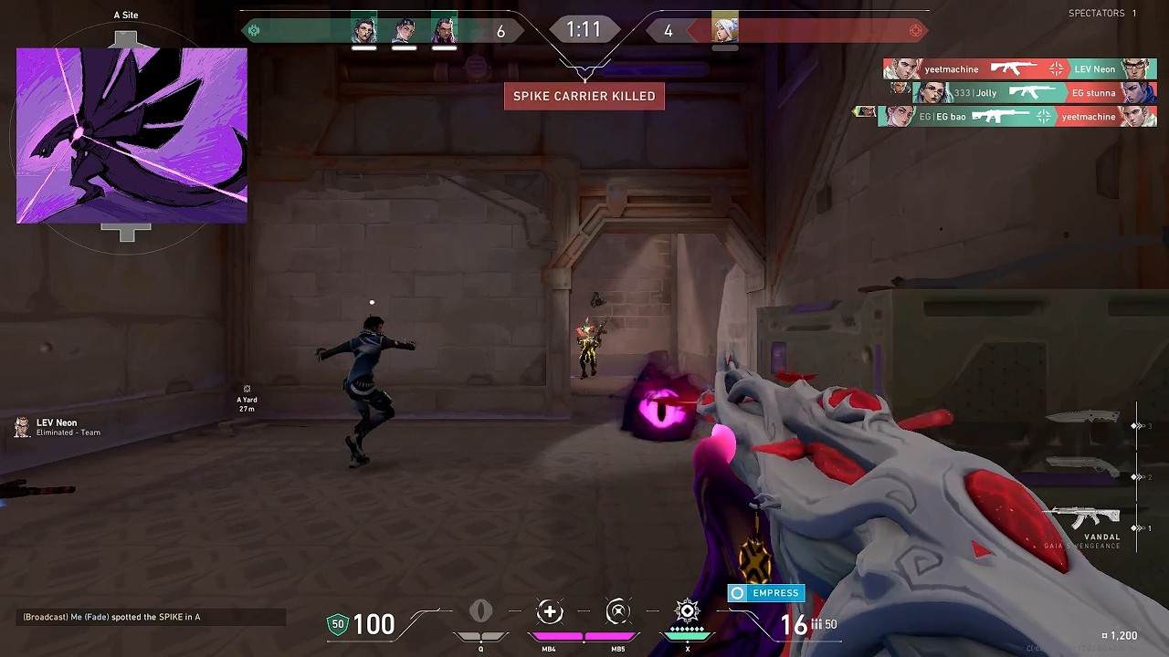 HIGH RADIANT DOMINATION! florescent INSANE REYNA GAMEPLAY