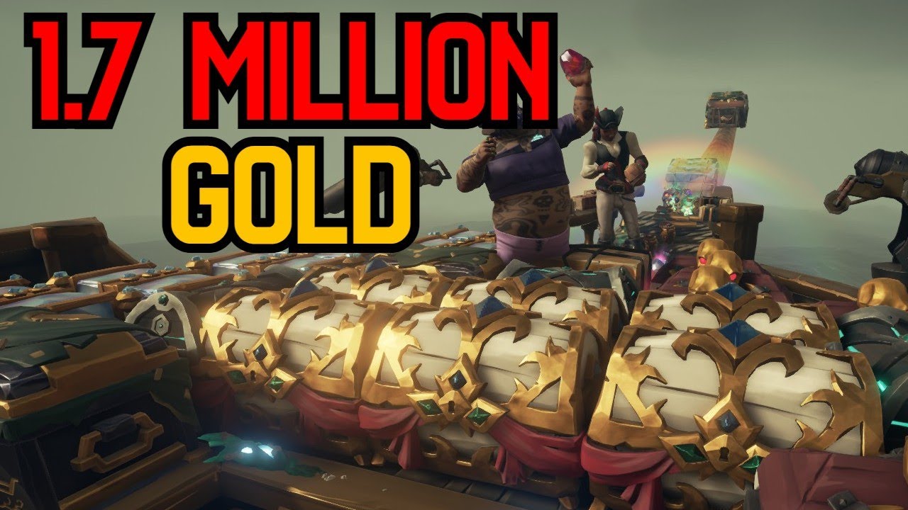 We STACKED MEGA STASHES from the NEW Reaper Fortress | Sea of Thieves