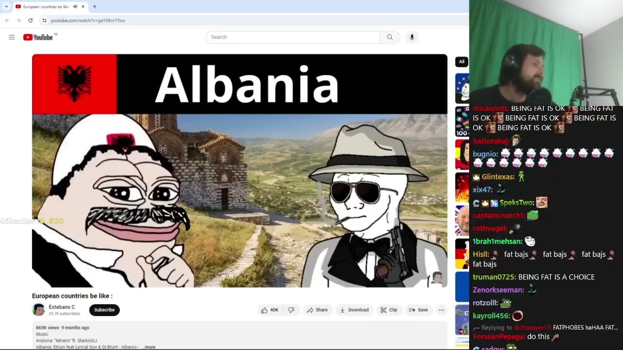 Forsen Reacts to European countries be like :