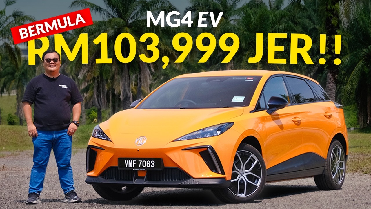 MG4 EV | KERETA ELEKTRIK MURAH, DESIGN PALING CANTIK!!!