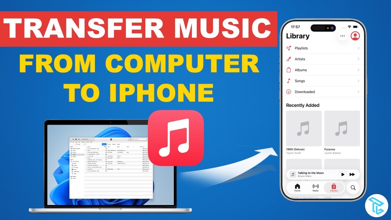 How to Transfer Music from Computer to iPhone with/without iTunes [Windows 10/11]