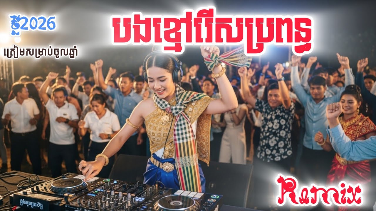🔥ភ្លេងឡូយកប់🔥🎭បងខ្មៅរើសប្រពន្ធ🥁រីមិច2026🥁
