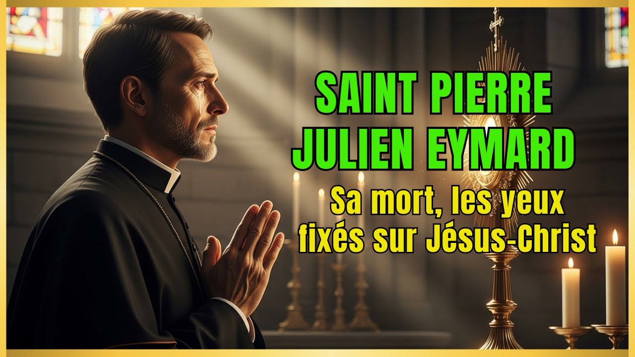 ✝️Le Saint qui est MORT en Regardant l'HOSTIE CONSACRÉE