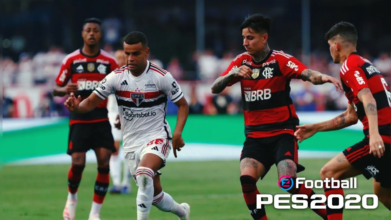 #12 - SÃO PAULO x FLAMENGO, ENCONTRO DE DOIS GIGANTES - MASTER LIGA FLAMENGO - PES 2020 - PS5