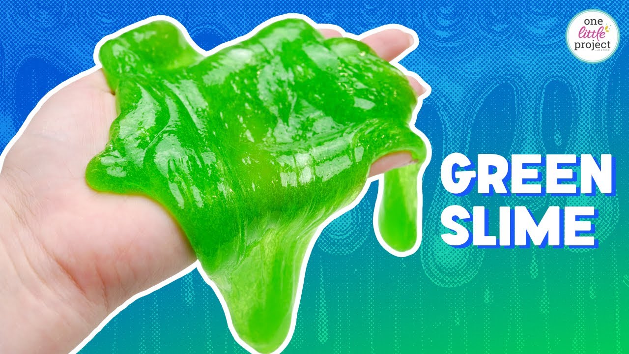 Green Slime Recipe &ndash; Bright, Stretchy, and Easy to Make!