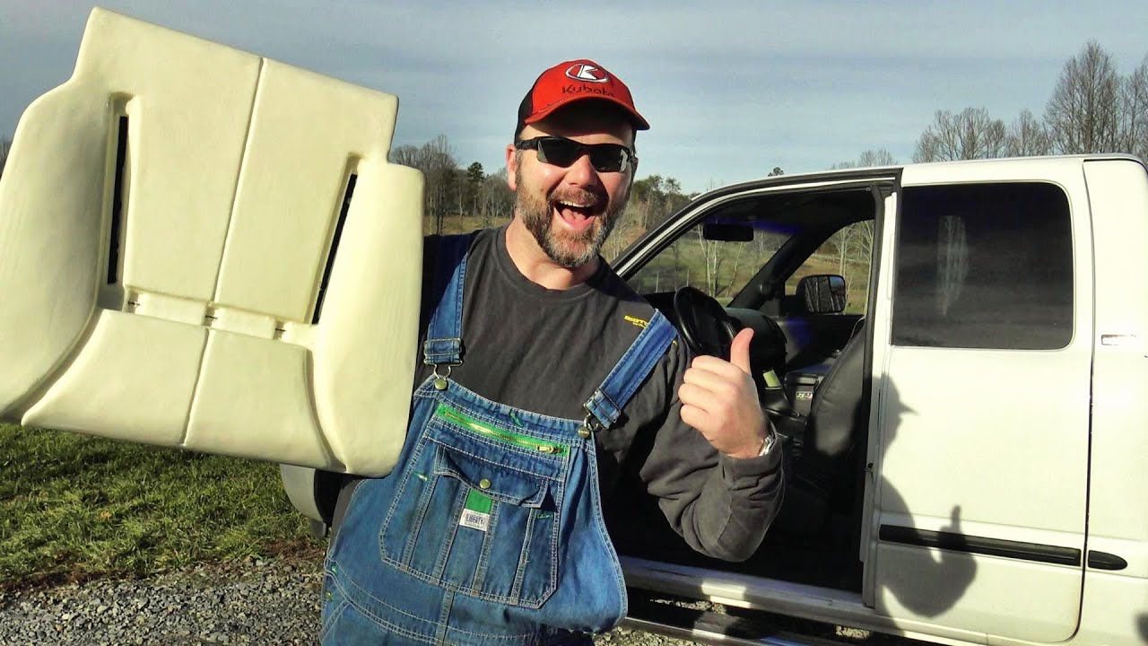 It's Easy! Replace your worn out car or truck seat cushion!