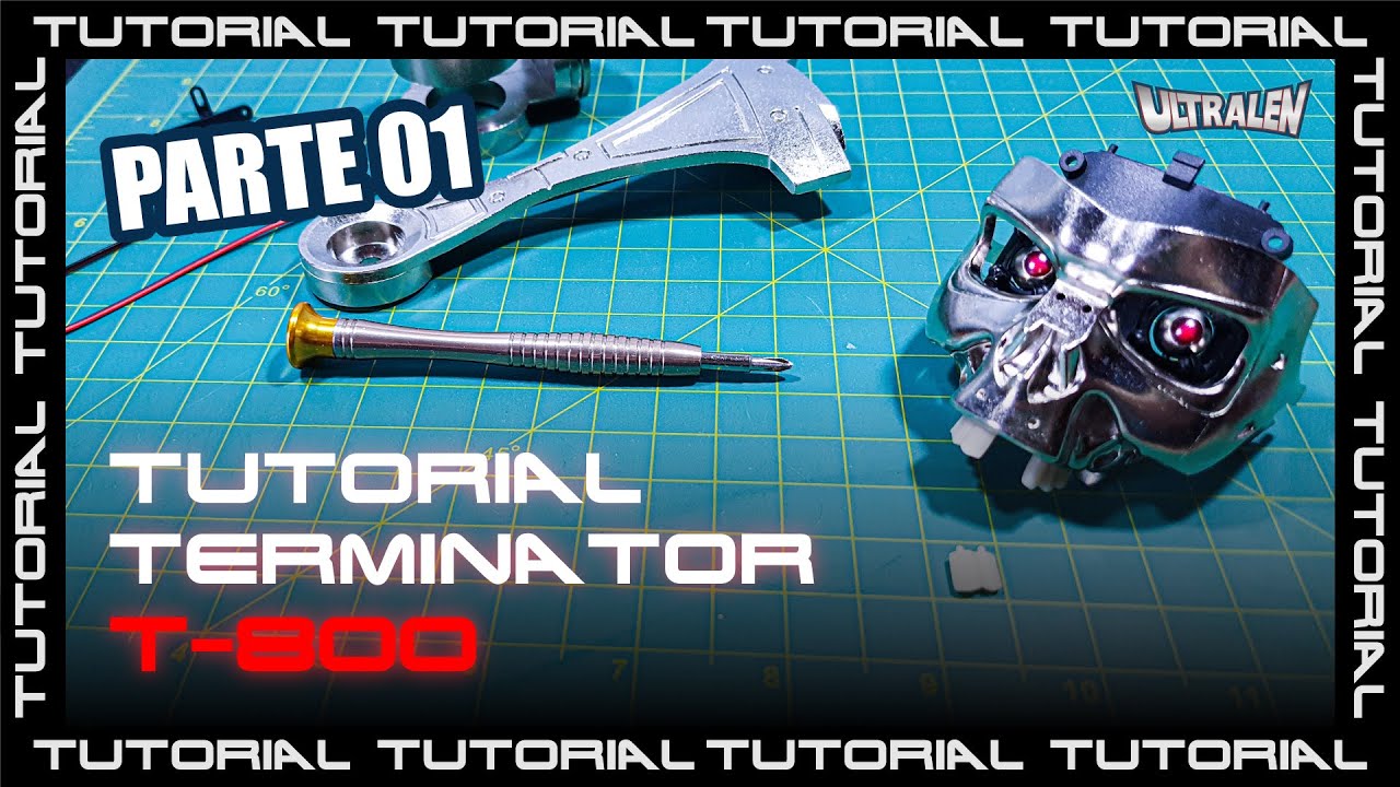 A SKYNET CHEGOU...TUTORIAL TERMINATOR T-800 Editora Salvat - PARTE 01