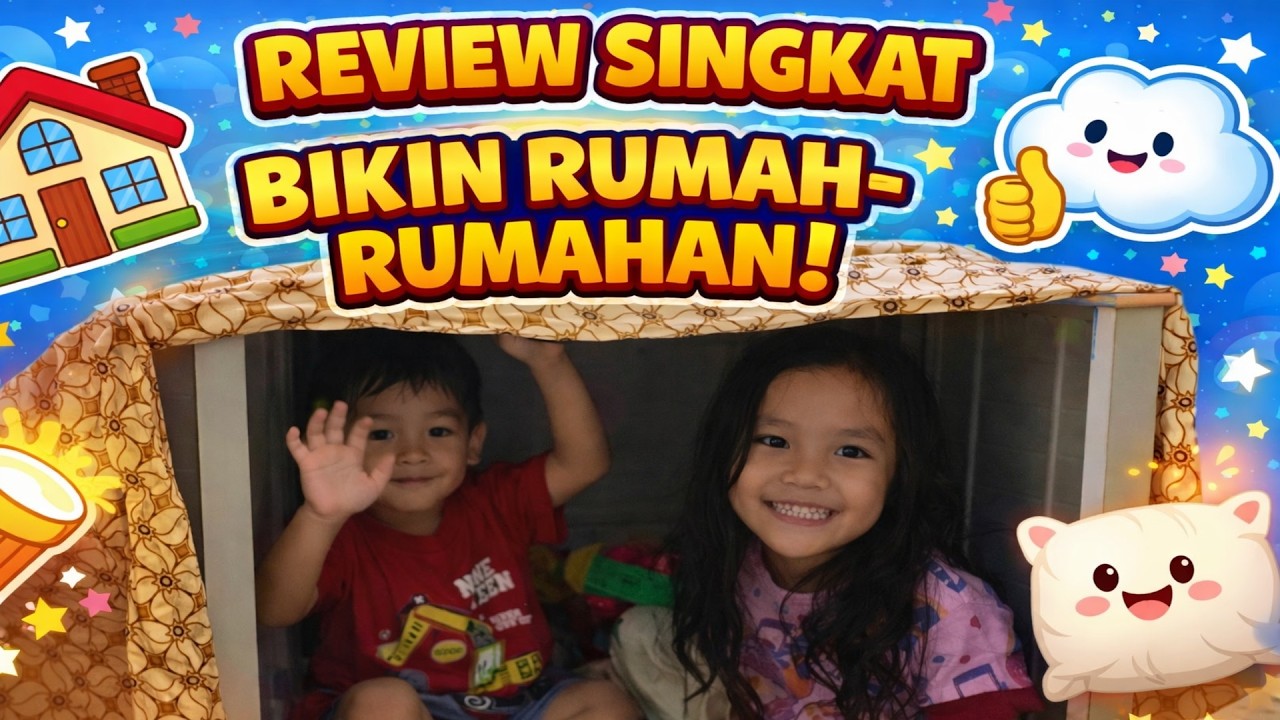 CUMA PAKAI SELIMUT?! 😱 Rumah-Rumahan Jadi Keren Banget!