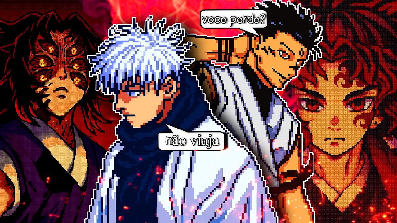 GOJO E SUKUNA VS KIMETSU NO YAIBA/DEMON SLAYER