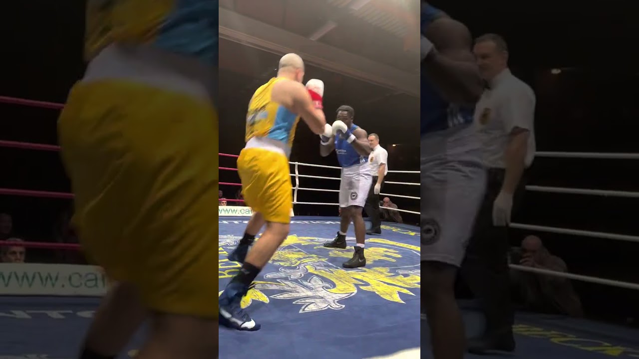 Europameister Boxen Nefie Tiafack