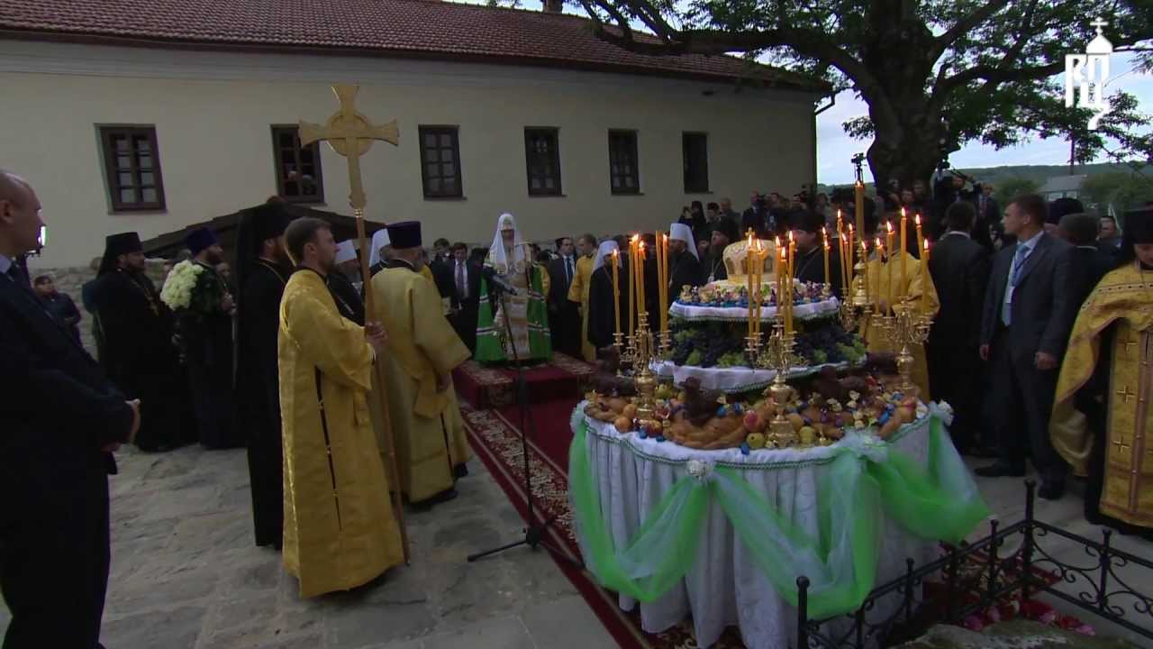 Патриарх Кирилл посетил Успенский Каприянский монастырь
